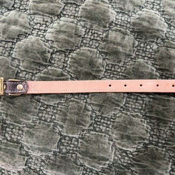 Pet Collar made from Original LV Purse Canvas M - Picture 2 of 3
